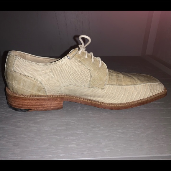 Genuine Crocodile & Lizard Leather Shoe - Picture 8 of 11